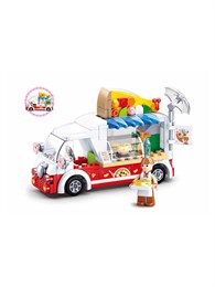 Конструктор Фургон с пиццей (156 деталей) Sluban M38-B0993D ee0281f3d12f11ef0a8